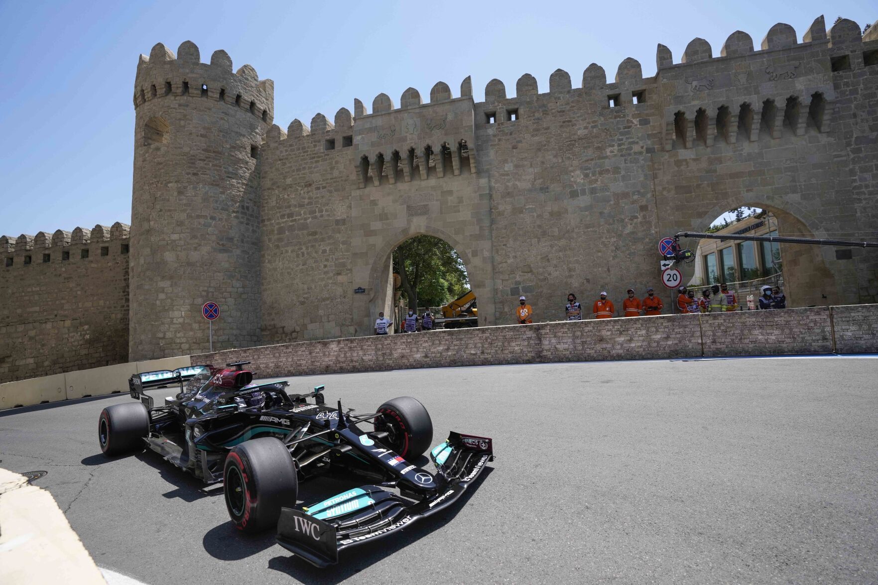 APTOPIX Azerbaijan F1 Gp Auto Racing